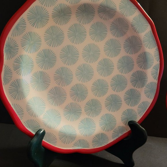 Pioneer Woman Happiness Pattern Salad/Sandwich Plates - Picture 2 of 5